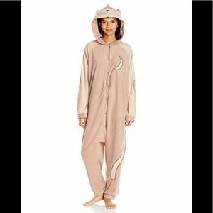 Planet Sleep Hooded Monkey Union Suit/ Pajamas